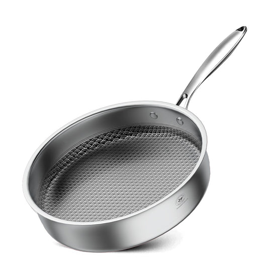 Stainless Steel Non Stick Pans with Lids